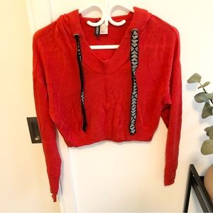H&M Cropped Hoodie |S
